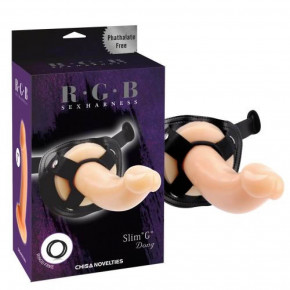 Chisa Novelties | Страпон-насадка RGB Sex Harntss Slim G Chisa. Ціна: 1450 грн