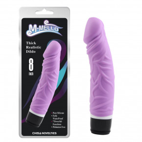 Chisa Novelties | Вибратор - M-Mello Thick Realistic Dilio Purple. Цена: 1 073 грн