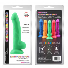 Chisa Novelties | Фаллоимитатор на присоске Chisa Norman.P-Green Realistic D. Цена: 1 294 грн