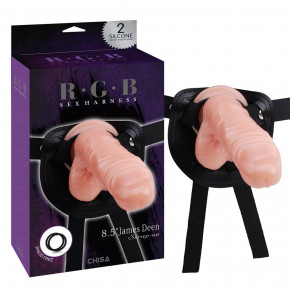 Chisa Novelties | Страпон ремневий Sex Harness 8.5". Ціна: 1865 грн