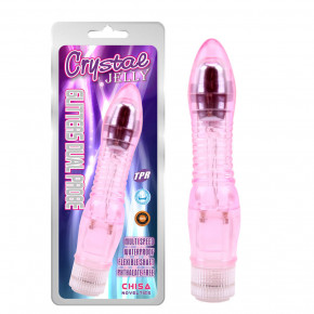 Chisa Novelties | Вибратор прозрачный Chisa Crystal Jellie 23см/4,5см. Цена: 995 грн