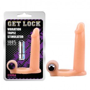 Chisa Novelties | Насадка Для Подвійного Проникнення Gk Power Vibration. Ціна: 995 грн