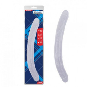 Chisa Novelties | Фаллоимитатор двухсторонний Hi-Rubber. Цена: 2 295 грн