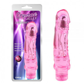 Chisa Novelties | Вибромассажер Crystal Jelly Limerence, Pink. Цена: 1 295 грн