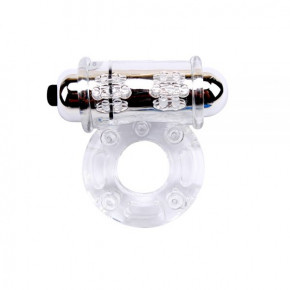 Chisa Novelties | Ерекційне Віброкільце Vibrating Bull Ring-Clear. Ціна: 579 грн