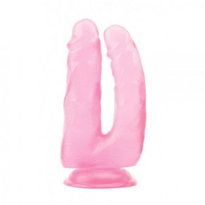 Chisa Novelties | Фалоімітатор Подвійний Hi-Rubber, Pink. Ціна: 1150 грн