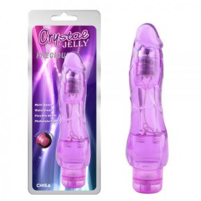 Chisa Novelties | Вибромассажер Chisa Jelly Crystal Precious, Purple. Цена: 1 255 грн