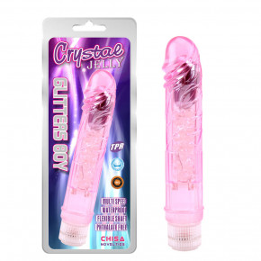 Chisa Novelties | Вибратор Crystal Jelly Glitters Boy . Цена: 980 грн