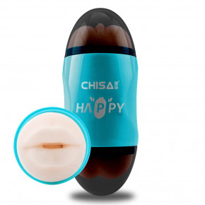 Chisa Novelties | Мастурбатор с вибрацией Chisa Portable Happy Cup. Цена: 1 850 грн