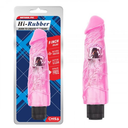 Chisa Novelties | Вібромасажер Hi-Rubber Dildo, Pink. Ціна 1060 грн Chisa Novelties | Вібромасажер Hi-Rubber Dildo, Pink. Ціна 1060 грн