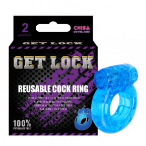 Chisa Novelties | Кільце Ерекційне З Вібро В Наборі 2 Шт Reusable Cock Ring. Ціна: 153 грн