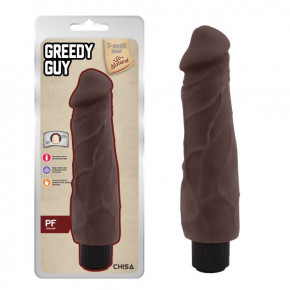 Chisa Novelties | Вібромасажер З Кібершкіри Greedy Guy Brown. Ціна: 1150 грн