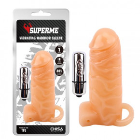 Chisa Novelties | Насадка Superme Vibrating Warrior Sleeve. Цена: 865 грн