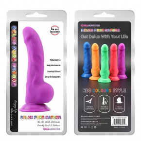 Chisa Novelties | Фалоімітатор - Delux Pure Nature Carl.L Purple. Ціна: 1233 грн
