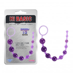 Chisa Novelties | Анальная цепочка-SASSY Anal Beads Purple. Цена: 230 грн