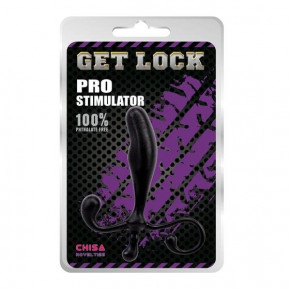 Chisa Novelties | Масажер простати - Get Lock Pro Stimulator Black. Ціна: 372 грн