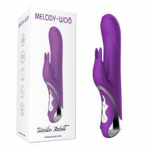 Chisa Novelties | Вибратор - Melody Woo Sissile Rabit Purple. Цена: 2 453 грн