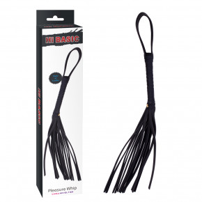 Chisa Novelties | Плеть-Pleasure Whip Black. Цена: 656 грн