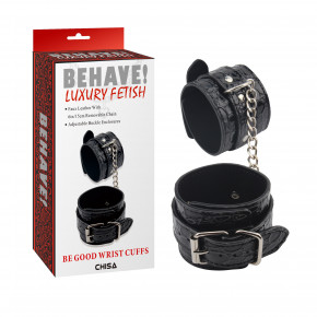 Chisa Novelties | Наручники-Behave! Be good Wrist Cuffs. Цена: 826 грн