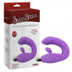 Chisa Novelties | Стимулятор G-точки - Sweet Breeze Raised Grain Goddess Dual Orgasm Purple. Ціна: 959 грн