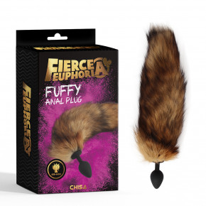 Chisa Novelties | Анальна пробка - Fierce Euphoria Furry Anal Plug. Ціна: 1150 грн