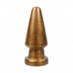Chisa Novelties | Велика анальна пробка Chisa Dark Muscle Gold. Ціна: 1799 грн