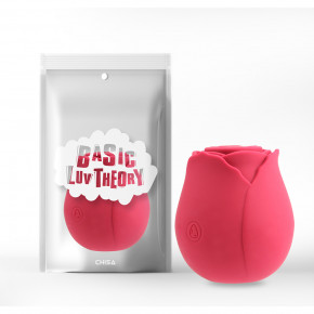 Chisa Novelties | Вакуумный клиторальный стимулятор Chisa Rose Petal (Rose Red). Цена: 1 189 грн