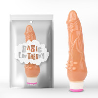 Chisa Novelties | Вибратор реалистичный, рельефный Chisa Basic Luv Theory Beginner Rider, бежевый. Ціна 509 грн