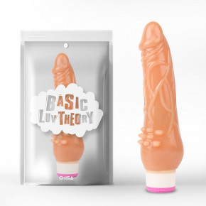Chisa Novelties | Вибратор реалистичный, рельефный Chisa Basic Luv Theory Beginner Rider, бежевый. Цена: 599 грн