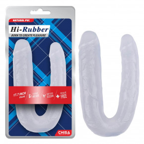 Chisa Novelties | Фаллоимитатор двойной Dildo-Clear 17.7Inch. Цена: 1 850 грн