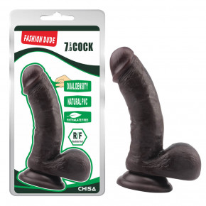 Chisa Novelties | Фаллоимитатор коричневый Chisa Fashion Dude 7 Cock. Цена: 1 560 грн