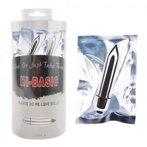 Chisa Novelties | Вибропуля серебро Chisa Hi-Basic. Цена: 195 грн