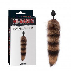 Chisa Novelties | Анальная пробка Chisa Hi-Basic Foxy c лисьим хвостом. Цена: 590 грн