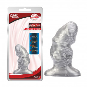 Chisa Novelties | Анальная пробка Chisa Dark Muscle Petite Yucie, серебристый, L. Ціна: 450 грн