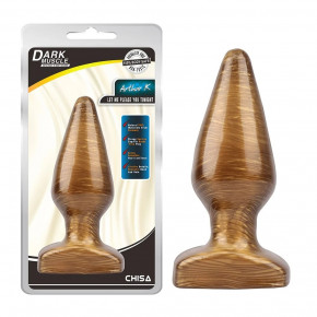 Chisa Novelties | Анальная пробка Гигант Dark Muscle Arthur K Chisa 15.5 х 5.5 см. Ціна: 889 грн