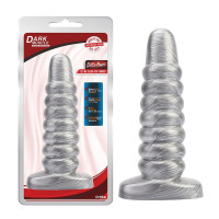 Анальная пробка рельефная SILVER Cdt Bisley Dark Muscle Chisa 23 х 6.2 см Анальная пробка рельефная SILVER Cdt Bisley Dark Muscle Chisa 23 х 6.2 см