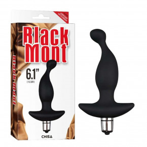 Chisa Novelties | Анальная пробка с вибропулей Chisa Black Mont, черная. Ціна: 1329 грн