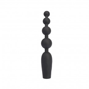 Chisa Novelties | Анальная цепочка с вибрацией Chisa Black Mont 7.3. Ціна: 1599 грн