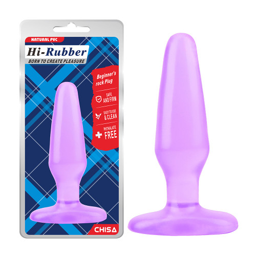 Chisa Novelties | Анальна пробка Hi-Rubber Purple Chisa. Ціна 550 грн Chisa Novelties | Анальна пробка Hi-Rubber Purple Chisa. Ціна 550 грн