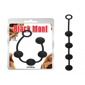 Chisa Novelties | Анальные бусы Chisa Black Mont Storm Beads черные, M. Цена: 799 грн