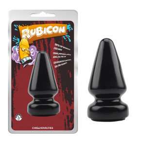 Chisa Novelties | Анальная пробка гигантская Chisa Rubicon, черный, Large. Цена: 1 319 грн