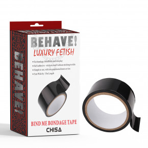 Chisa Novelties | Бондажна стрічка Chisa bind Me Bondage Tape чорна. Ціна: 299 грн