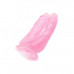 Chisa Novelties | Фалоімітатор Подвійний Hi-Rubber, Pink. Ціна 1150 грн. Фото: 2