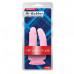 Chisa Novelties | Фалоімітатор Подвійний Hi-Rubber, Pink. Ціна 1150 грн. Фото: 3
