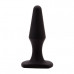 Chisa Novelties | Анальная пробка 10см /4см chisa Black Mont soft touch. Цена 585 грн. Фото: 2