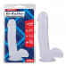 Chisa Novelties | Фаллоимитатор Chisa Hi-Rubber 70 Inch Dildo-Clear. Цена 869 грн. Фото: 1