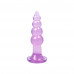 Chisa Novelties | Анальная пробка елочка Chisa Hi-Rubber, фиолетовый. Ціна 455 грн. Фото: 2