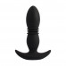 Chisa Novelties | Анальная пробка с вибрацией и функцией толчков Chisa Beast in Black с пультом управления, черная. Ціна 3200 грн. Фото: 3