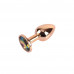 Chisa Novelties | Анальна пробка Chisa Matrix Mont Rose Gold Gem Butt Plug S – золота прикраса для інтимних ігор. Ціна 520 грн. Фото: 1 Chisa Novelties | Анальна пробка Chisa Matrix Mont Rose Gold Gem Butt Plug S – золота прикраса для інтимних ігор. Ціна 520 грн. Фото: 1