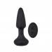 Chisa Novelties | Анальная пробка с вибрацией и пультом управления Chisa Frisky Beaded Plug черная. Ціна 2421 грн. Фото: 1